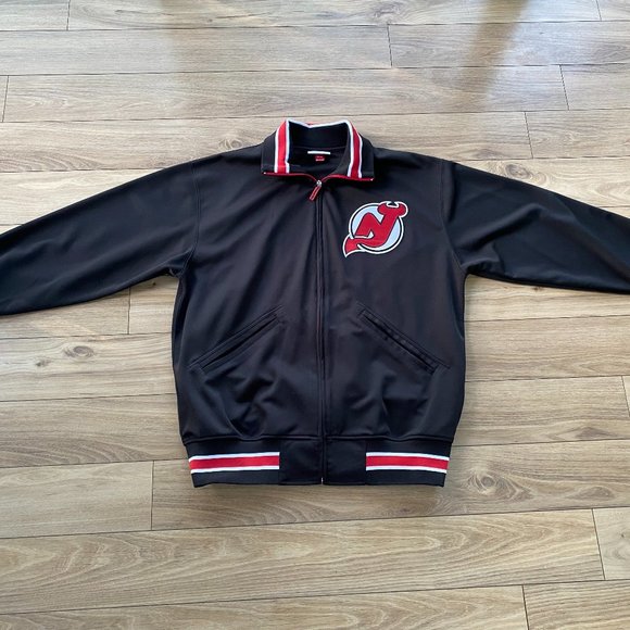 Mitchell & Ness Other - New Jersey Devils Mitchell and Ness Jacket (Large) and Reebok Hat (One Size)